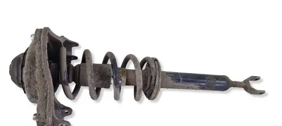 Audi A6 S6 C6 4F Front shock absorber with coil spring 4F0413031BN