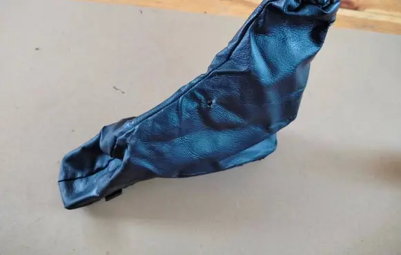 Opel Astra G Handbrake lever cover (leather/fabric) 090437203 000079847