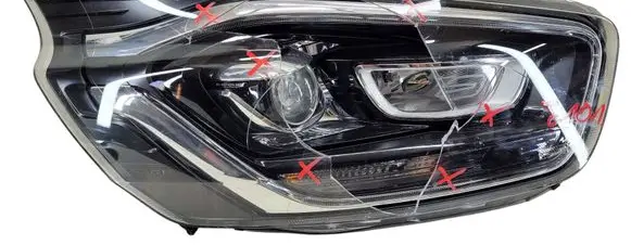Ford Transit Custom Headlight/headlamp jk21-13d152-bj.kol