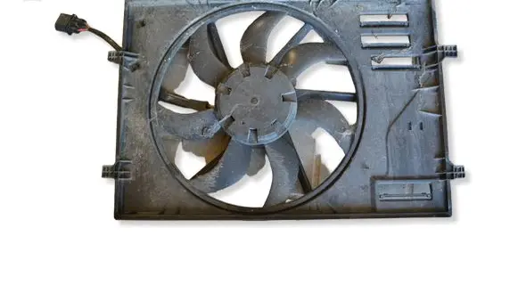 Audi A3 S3 8V Electric radiator cooling fan 5Q0959455AL 5Q0121203BT C35833100