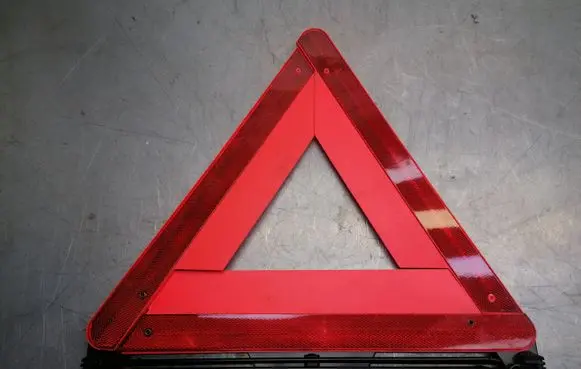 Emergency warning sign