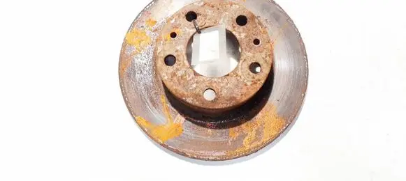 Fiat Ducato Front brake disc neventiliuojamas