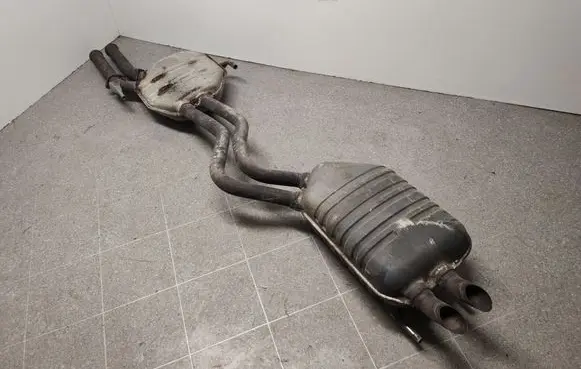 Mercedes-Benz S W140 Muffler/silencer 1404910801