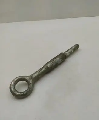 Towing hook eye