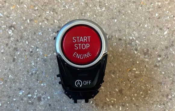 Engine start stop button switch