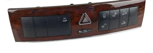 Mercedes-Benz C W203 Hazard light switch 2038214481