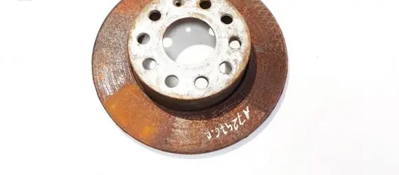 Volkswagen Golf V Rear brake disc neventiliuojamas