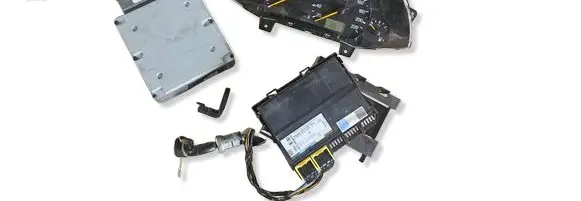 Ford Focus Engine ECU kit and lock set 1M5F12A650GC 98AB10849CJ 1S7T15K600FA
