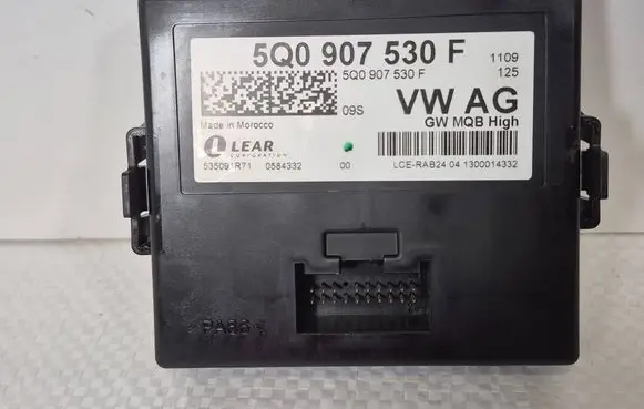 Skoda Octavia Mk3 (5E) Gateway control module 5Q0907530E 535091R71 5Q0907530F