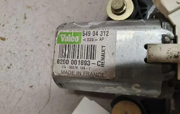 Renault Laguna II Rear window wiper motor 54904312 8200001893
