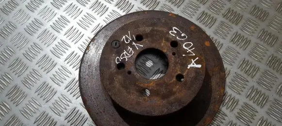 Toyota Verso Rear brake disc