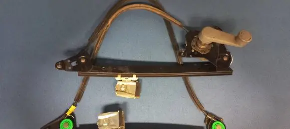 Ford Galaxy Rear door manual window regulator 7M3839401A