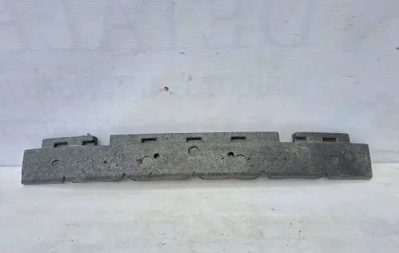 Front bumper foam support bar