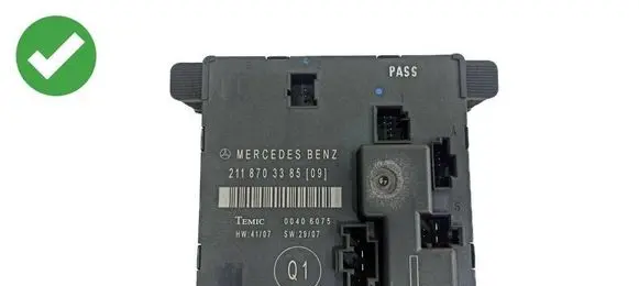 Mercedes-Benz E W211 Door control unit/module 2118703385 211870338509 00406075
