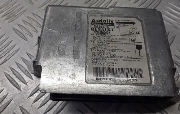 Renault Scenic II - Grand scenic II Airbag control unit/module 8200340431