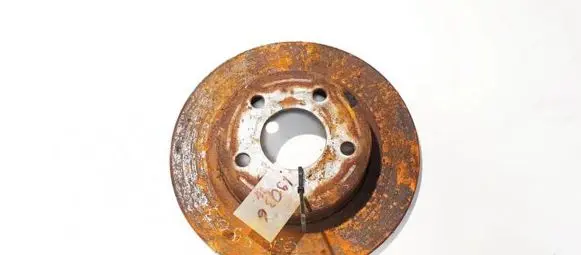 Opel Meriva A Rear brake disc neventiliuojamas