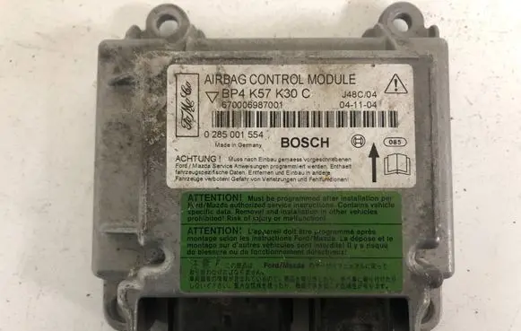 Mazda 3 I Airbag control unit/module BP4K57K30C 0285001554