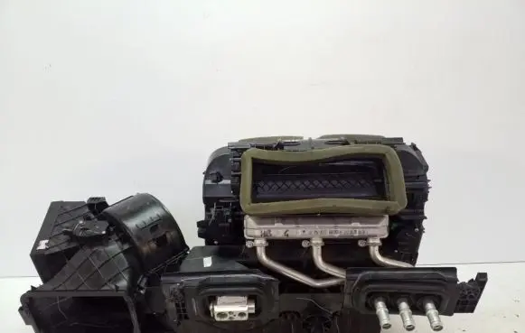 Interior heater climate box assembly