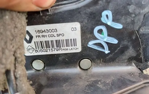 Renault Scenic IV - Grand scenic IV Front door lock 805021579R 16943003