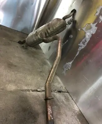 Volkswagen Tiguan Muffler/silencer 5QF253611AD