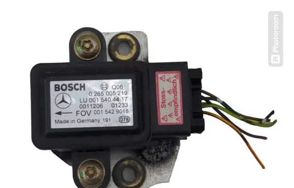 Mercedes-Benz A W168 Airbag deployment crash/impact sensor 0265005219 0015404417 0015429018