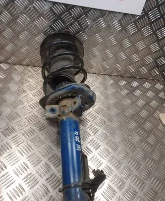 Front shock absorber with coil spring
