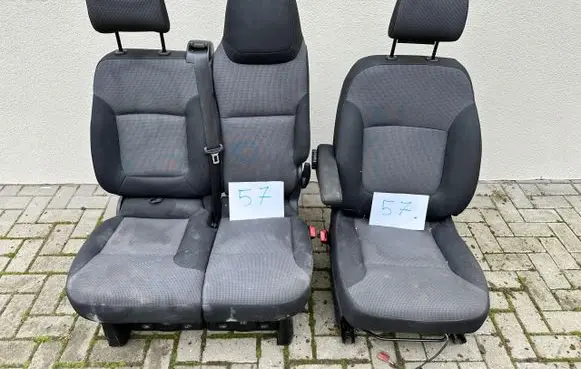 Renault Trafic III (X82) Seat and door cards trim set 876207632R