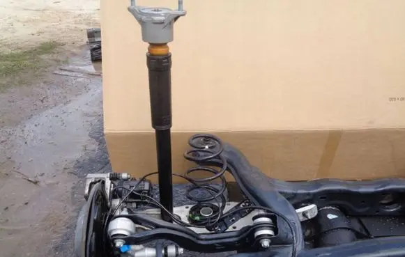 Mercedes-Benz A W176 Rear shock absorber with coil spring 