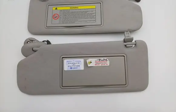 Toyota Avensis T250 Sun visor 