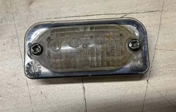 Mercedes-Benz C W203 Number plate light A2038200066 A2038200000