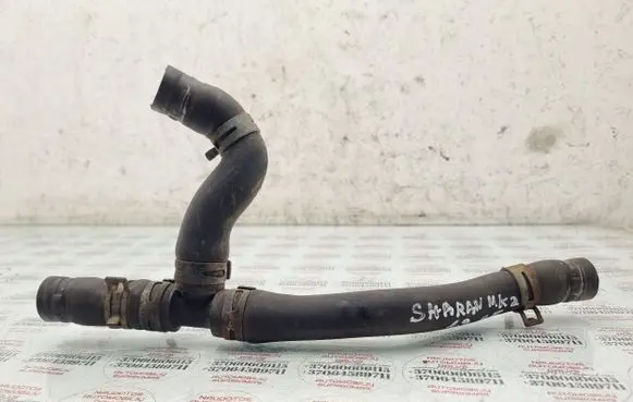Volkswagen Sharan Engine coolant pipe/hose 7M3122073AN