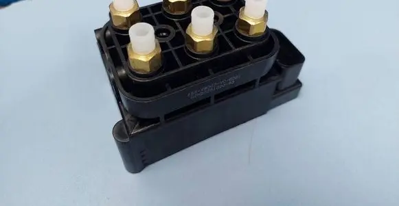 Volkswagen Touareg I Air suspension valve block 7L0698014 4L0698007A 95535890300
