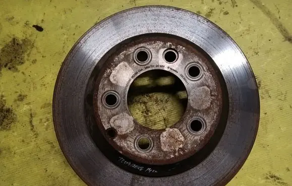 Volkswagen Touareg II Rear brake disc 09C88411