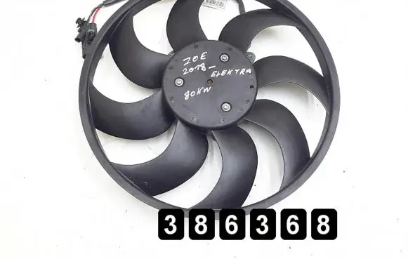 Renault Zoe Electric radiator cooling fan 945002400