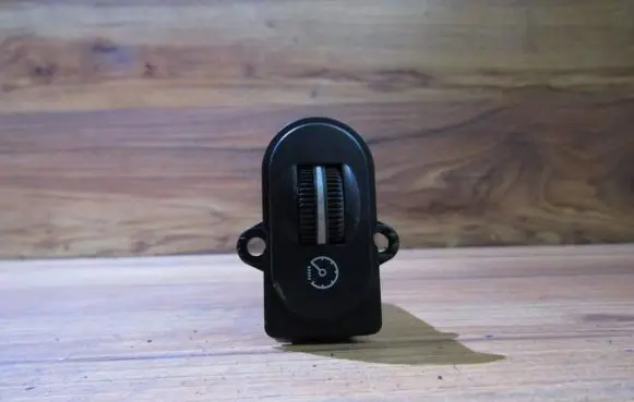 Panel lighting control switch