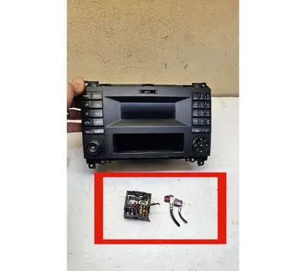 Mercedes-Benz Sprinter W906 Sound system wiring loom A0015456930 A9069005103