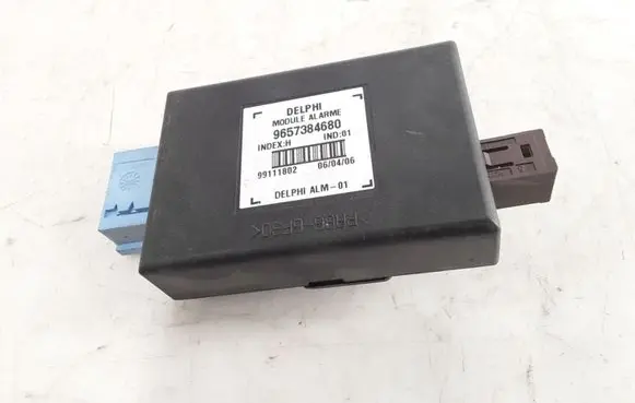 Peugeot 607 Alarm control unit/module 9657384680 99111802