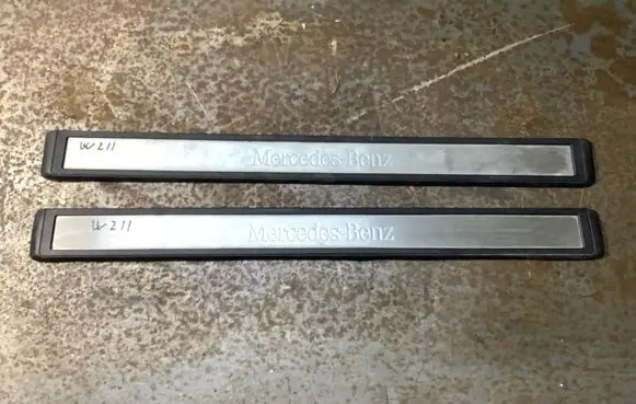 Mercedes-Benz E W211 Front sill trim cover 2116801335 2116861436