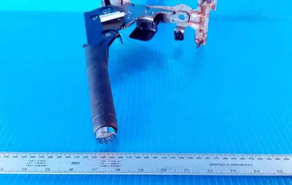 Peugeot 208 Handbrake/parking brake lever assembly 96760386ZD 0702600 89EC28