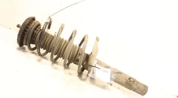 Front shock absorber with coil spring