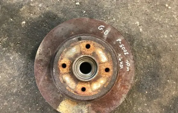 Peugeot 5008 Rear brake disc