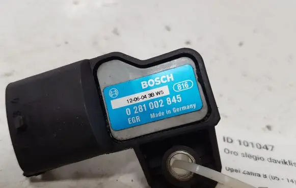 Opel Zafira B Air pressure sensor 0281002845