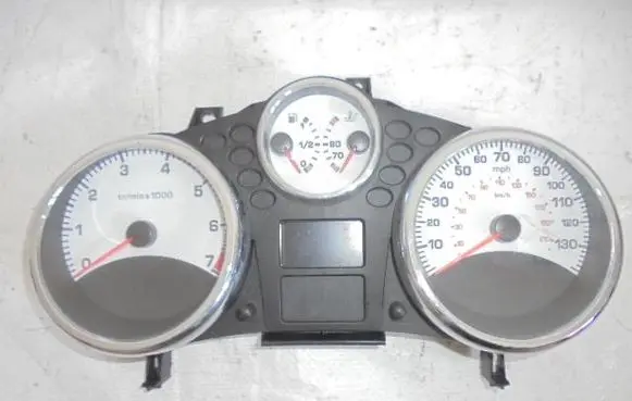 Peugeot 207 Speedometer (instrument cluster) 9666748980