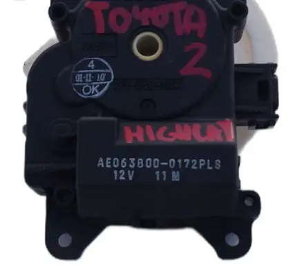 Toyota Highlander XU40 A/C air flow flap actuator/motor 638000172 0638000172