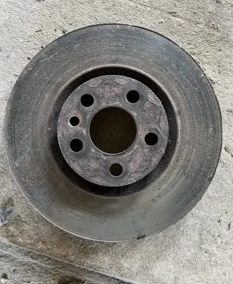 Peugeot 807 Front brake disc