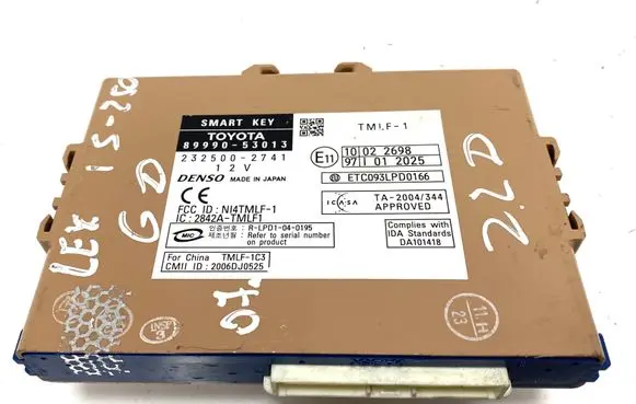 Lexus IS 220D-250-350 Keyless (KESSY) go control unit/module 2325002741 8999053013 ETC093LPD0166