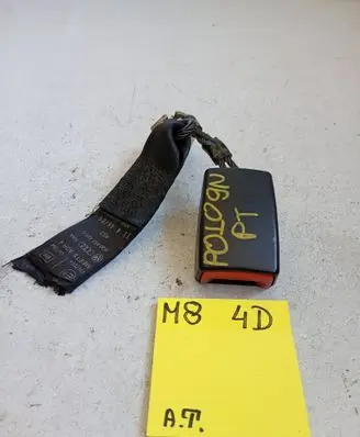 Volkswagen Polo IV 9N3 Rear seatbelt buckle 6Q0857485C