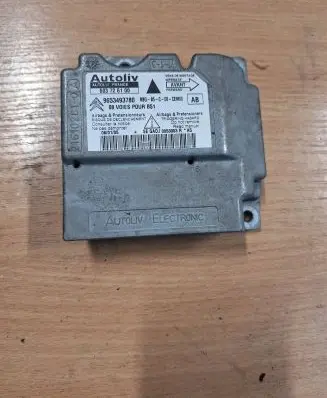 Citroen C4 I Airbag control unit/module 9653493780 603726100