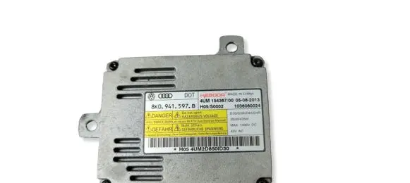 Audi A4 S4 B8 8K Headlight ballast module Xenon 8K0941597B