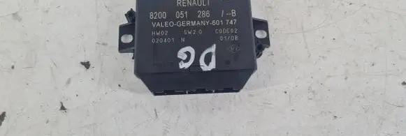 Renault Laguna II Parking PDC control unit/module 8200051286 020401 601747